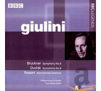 Philahrmonia Orchest - Bruckner Dvorak : Symphonies N°8-Rossini : Ouverture A Semiramide [Import]