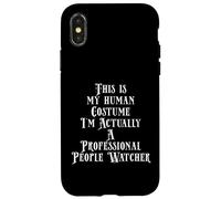 Philanthropist People Watcher Costume for Creepy Guys Coque pour iPhone X/XS