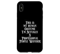Philanthropist People Watcher Costume for Creepy Guys Coque pour iPhone XS Max