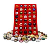 PHILANTOLOGIE COLLECTIONNEZ VOS PASSIONS ! 40 Capsules de muselets de Champagne Tous différents.