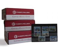 PHILANTOLOGIE COLLECTIONNEZ VOS PASSIONS ! Pack de 100 Cartes de classement à 3 Bandes pour Timbres.