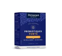Philaromal Forte Sachets Probiotiques - Complément Alimentaire pour Flore Intestinale - 20 Milliards UFC - 8 Souches - Avec Lactospore et Fibres d'Acacia - 14 Sachets
