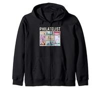Philatéliste, collection de timbres-poste et de cartes Sweat à Capuche