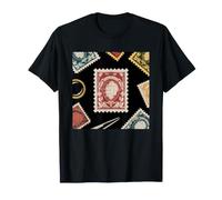 Philateliste Timbres Timbre T-Shirt