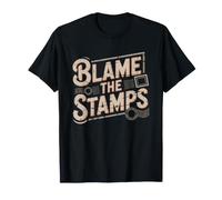 Philateliste Timbres Timbre T-Shirt