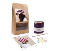 Phildar Kit Crochet Facile Bob Céline - idéal pour débuter Kit tricot crochet complet, Cadeau d'anniversaire, Cadeau de Vacances