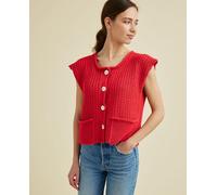Phildar - Kit Tricot Gilet Huberte - Niveau Facile - idéal pour débuter
