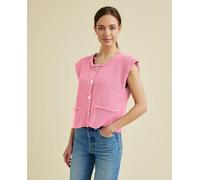Phildar - Kit Tricot Gilet Huberte - Niveau Facile - idéal pour débuter