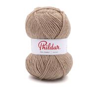 Phildar - Pelote de Laine Phil Charly - Laine à Tricoter - 100% Acrylique - Aiguille n°4 - Couleur Lin