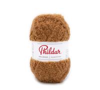 Phildar – Pelote de laine Phil Douce – 100% polyester, aiguille n°5 – Jaune