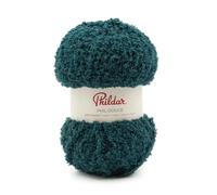 Phildar - Pelote de Laine Phil Douce - Laine à Crocheter et à Tricoter - 100% POLYESTER - Aiguille n°5 - Couleur VERT