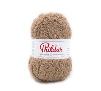 Phildar - Pelote de Laine Phil Douce - Laine à Tricoter - 100% Polyester - Aiguille n°5 - Couleur Dune