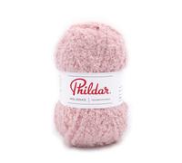 Phildar - Pelote de Laine Phil Douce - Laine à Tricoter - 100% Polyester - Aiguille n°5 - Couleur ROSEE