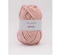 Phildar - Pelote de laine PHIL EXPRESS - 200 g - 80% acrylique/20% laine - Aiguille n°12 - Rose