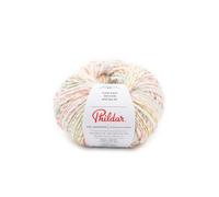 Phildar - Pelote de Laine Phil Harmonie - Laine à Crocheter et à Tricoter - 25% LAINE,75% ACRYLIQUE - Aiguille n°5 - Couleur BLANC