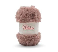 Phildar - Pelote de Laine Phil Inuit - Laine à Tricoter - 100% POLYESTER - Aiguille n°8 - Couleur VIEUX ROSE