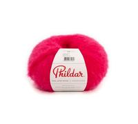 Phildar - Pelote de Laine Phil Love Wool - Laine à Tricoter - 93% Laine (Merinos),7% Polyamide - Aiguille n°7 - Couleur Rose PEPS