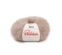 Phildar - Pelote de Laine Phil Love Wool - Laine à Tricoter - 93% Laine (Merinos),7% Polyamide - Aiguille n°7 - Couleur VIENNOIS