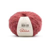 Phildar - Pelote de Laine Phil Lovely Mohair - Laine à Tricoter - 30% Mohair,70% Acrylique - Aiguille n°8 - Couleur Fruits des Bois
