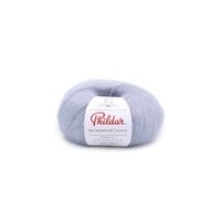 Phildar - Pelote de Laine Phil Mohair Soie - Laine à Tricoter - 30% Soie,70% Mohair - Aiguille n°5 - Couleur Givre