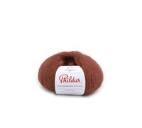 Phildar - Pelote de Laine Phil Mohair Soie - Laine à Tricoter - 30% Soie,70% Mohair - Aiguille n°5 - Couleur Praline