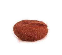 Phildar - Pelote de Laine Phil Mohair Soie Lurex - Laine à Tricoter - 14% SOIE,4% POLYAMIDE,78% KID MOHAIR,4% POLYESTER METALLISE - Aiguille n°5 - Couleur PUMPKIN