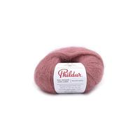 Phildar - Pelote de Laine Phil Mohair Soie Lurex - Laine à Tricoter - 14% SOIE,4% POLYAMIDE,78% KID MOHAIR,4% POLYESTER METALLISE - Aiguille n°5 - Couleur VIEUX ROSE