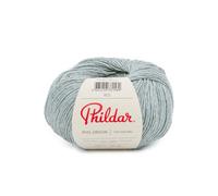 Phildar - Pelote de Laine Phil Origin - Laine à Tricoter - 100% COTON - Aiguille n°3 - Couleur AMANDE