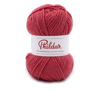 Phildar - Pelote de Laine Phil Partner 3.5 - Laine à Tricoter - 25% ACRYLIQUE,50% POLYAMIDE,25% LAINE PEIGNEE - Aiguille n°3.5 - Couleur ROSE DES SABLES
