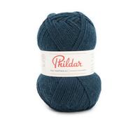 Phildar - Pelote de Laine Phil Partner 3.5 - Laine à Tricoter - 25% Laine peignée,25% Acrylique,50% Polyamide - Aiguille n°3.5 - Couleur Vert Empire