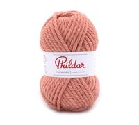 Phildar - Pelote de Laine Phil Rapido - Laine à Crocheter et à Tricoter - 25% ACRYLIQUE,50% POLYAMIDE,25% LAINE PEIGNEE - Aiguille n°7 - Couleur ROSE
