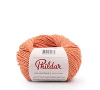 Pelote de Coton et Lin PHIL RUSTIQUE - Phildar(...) - Melon Orange Melon Orange