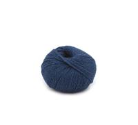 Phildar - Pelote de Laine Phil Rustique - Laine à Tricoter - 10% LIN,65% COTON,25% VISCOSE - Aiguille n°4 - Couleur NAVAL