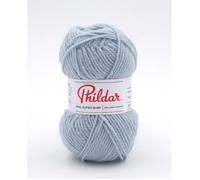 Phildar - Pelote de Laine Phil Super Baby - Laine à Tricoter - 70% ACRYLIQUE,30% LAINE D'AGNEAU - Aiguille n°3 - Couleur AZUR