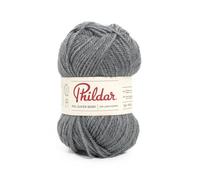 Phildar - Pelote de Laine Phil Super Baby - Laine à Crocheter et à Tricoter - 70% ACRYLIQUE,30% LAINE D'AGNEAU - Aiguille n°3 - Couleur GRIS