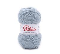 Phildar - Pelote de Laine Phil Super Baby - Laine à Tricoter - 70% ACRYLIQUE,30% LAINE D'AGNEAU - Aiguille n°3 - Couleur AZUR