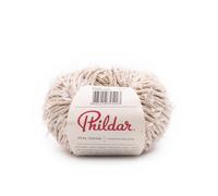 Phildar - Pelote de Laine Phil Swan - Laine à Crocheter et à Tricoter - 40% COTON,40% ACRYLIQUE,20% POLYAMIDE - Aiguille n°5 - Couleur BLANC