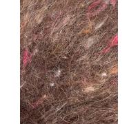 Phildar - Pelote de Laine Phil Tweed Mohair - Laine à Tricoter - 13% COTON,31% MOHAIR,20% POLYAMIDE,31% BABY ALPAGA,5% POLYESTER METALLISE - Aiguille n°4.5 - Couleur CHOCOLAT