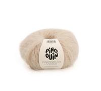 Phildar Pingouin - Pelote de Laine PINGO Brush Mohair - Laine à Tricoter - 100% Acrylique - Aiguille n°6 - Couleur Beige