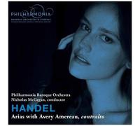 Philharmonia Baroque Orchestra Mcgegan Amereau - Handel Arias [Compact Discs]