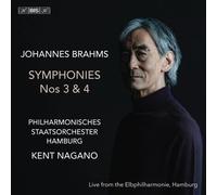 Philharmonisches Staatsorchester Hamburg - Brahms: Symphonies Nos. 3 & 4 [Super-Audio Cd]