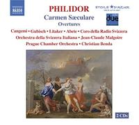Philidor - Carmen Saeculare & Overtures / Cangemi, Gubisch, Litaker, Abete, Malgoire, Benda