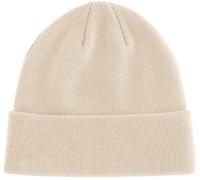 PHILIGHTS Bonnet 100 % coton tricoté pour femmes et hommes, bonnets souples à revers avec tête de mort, chapeau de ski chaud pour femme, 1 pièce Beige, 3