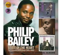 PHILIP BAILEY -THE COLUMBIA RECORDINGS 1983-1988 STATE OF THE HEART 3 CD NEUF