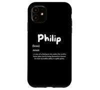 Philip Definition Personalized Name Custom Costume for Phil Coque pour iPhone 11