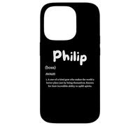 Philip Definition Personalized Name Custom Costume for Phil Coque pour iPhone 14 Pro