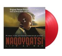 Philip Glass – Naqoyqatsi: Life As War – Vinyle 2xLP 180 g Rouge translucide – Pochette gatefold
