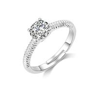 Philip Jones Bague en Cristal réglable créée avec des Cristaux Zircondia®