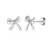 Philip Jones Boucles d'oreilles nœud en argent sterling