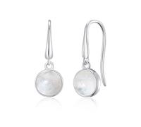 Philip Jones Boucles d'oreilles pendantes en pierre de lune